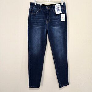 NWT Curve Appeal Comfort Waist Skinny Jeans Size 8/29 Blue